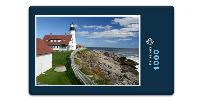 17247 Orte - Leuchtturm Portland Puzzle