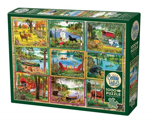 Postcards from Lake Country, J. Charles (1000pcs)