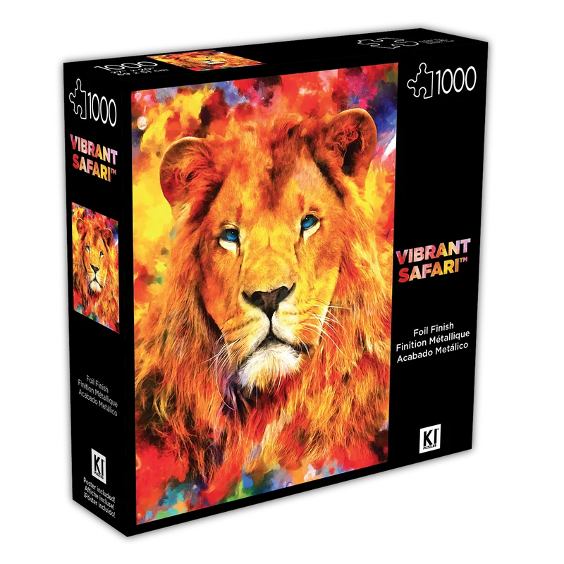 Vibrant Safari - Lion (1000pcs)
