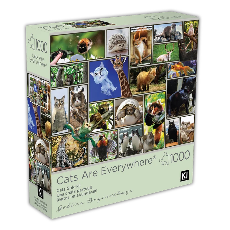 Cats Are Everywhere - Cats Galore! (1000pcs)