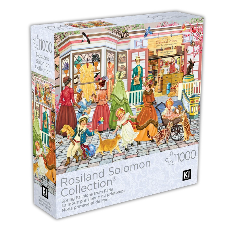 Spring Fashions From Paris, Rosiland Solomon (1000pcs)