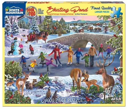 DMG Seek & Find: Skating Pond, Mary Thompson (DAMAGED BOX)