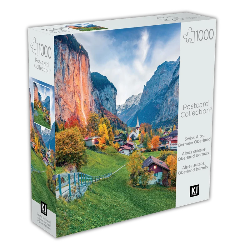 Postcard Collection - Swiss Alps, Bernese Oberland (1000pcs)