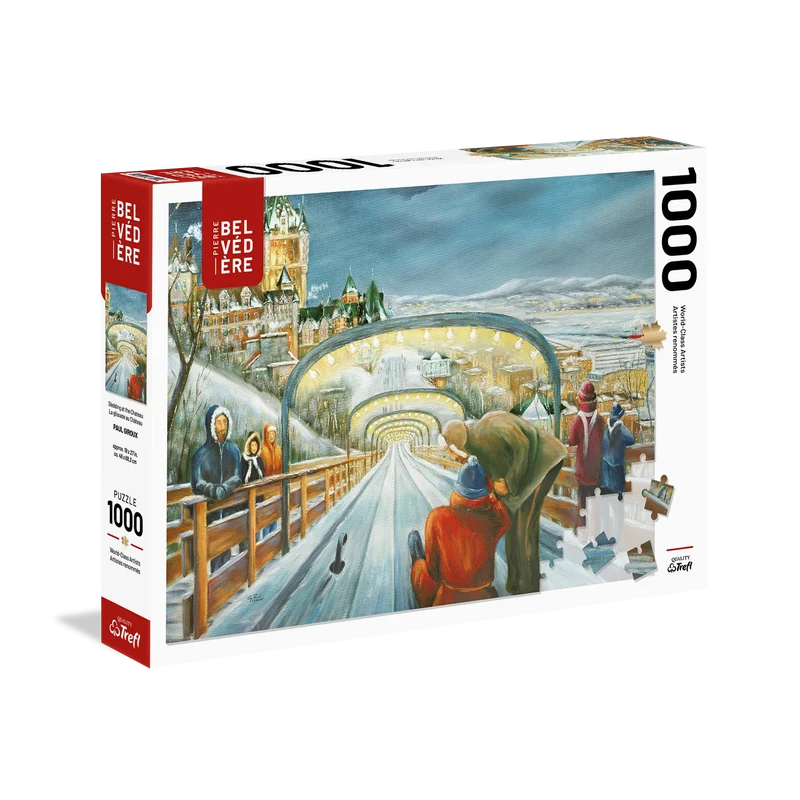 Sledding at the Chateau, Giroux (1000pcs)