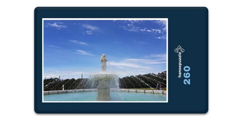 18727 Orte - Springbrunnen in Park Puzzle
