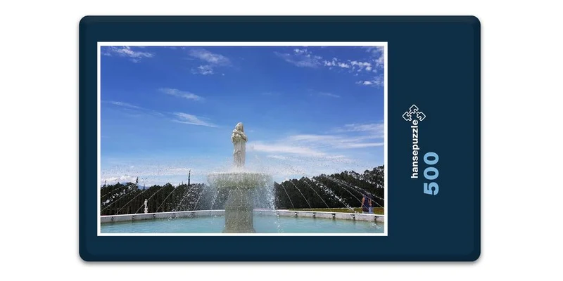 18727 Orte - Springbrunnen in Park Puzzle
