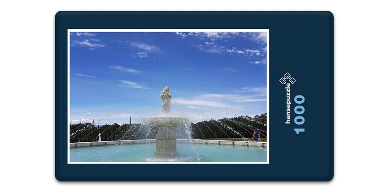 18727 Orte - Springbrunnen in Park Puzzle