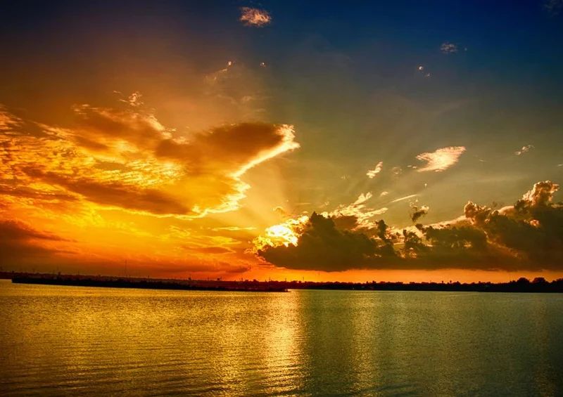 18722 Natur - Sonnenuntergang Puzzle