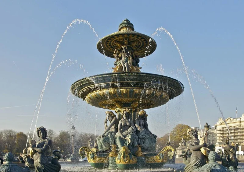 23247 Gebäude - Spring-Brunnen Puzzle