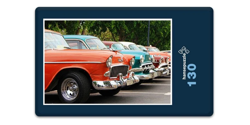 17436 Fortbewegung - Oldtimer Puzzle