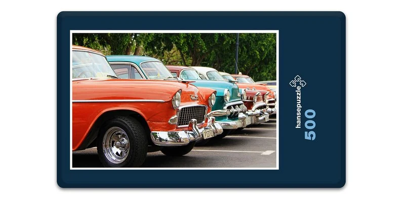 17436 Fortbewegung - Oldtimer Puzzle