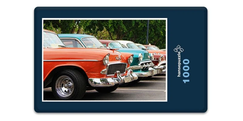 17436 Fortbewegung - Oldtimer Puzzle