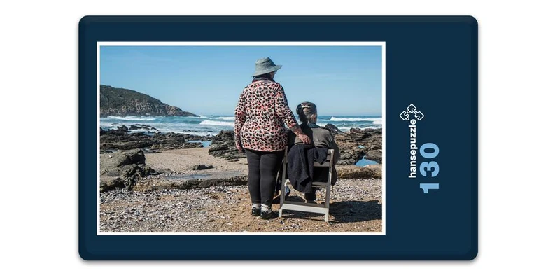17455 Menschen - Meer-Blick Puzzle