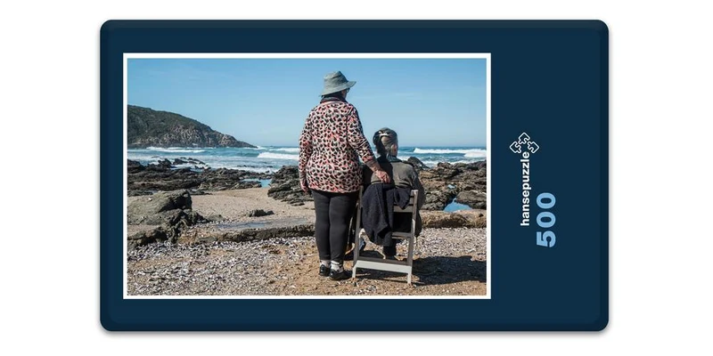 17455 Menschen - Meer-Blick Puzzle