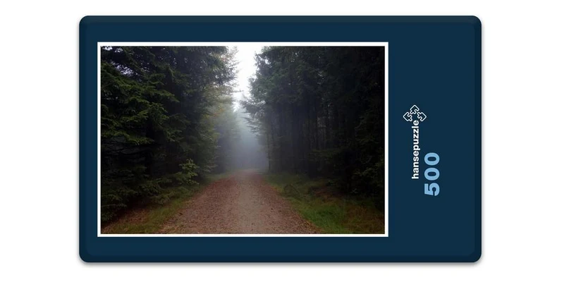 17458 Natur - Wolken im Wald Puzzle