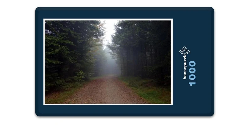 17458 Natur - Wolken im Wald Puzzle
