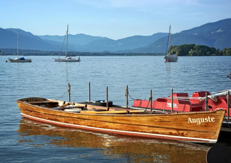 17460 Natur - Ruderboot in Bayern Puzzle