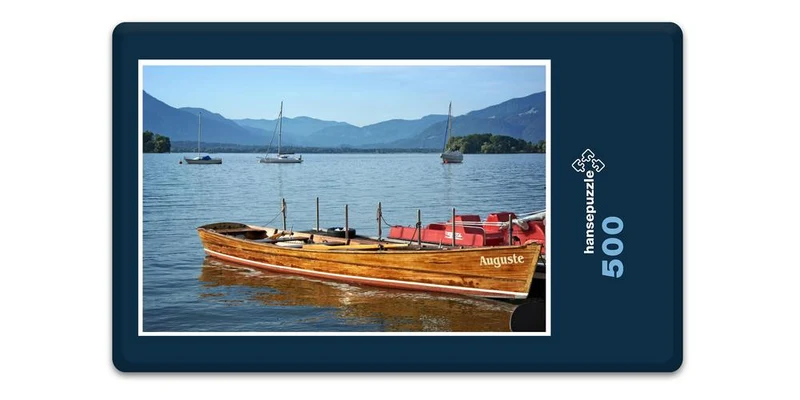 17460 Natur - Ruderboot in Bayern Puzzle