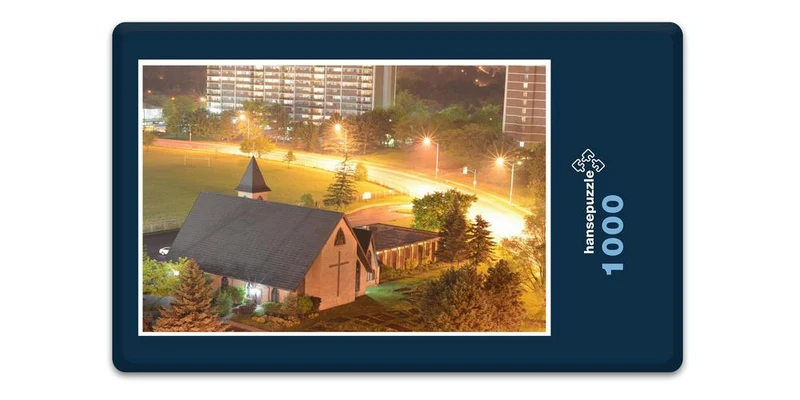 17464 Orte - Toronto bei Nacht Puzzle