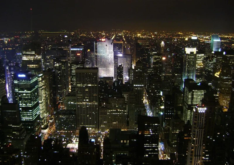 17413 Reisen - Manhattan bei Nacht Puzzle