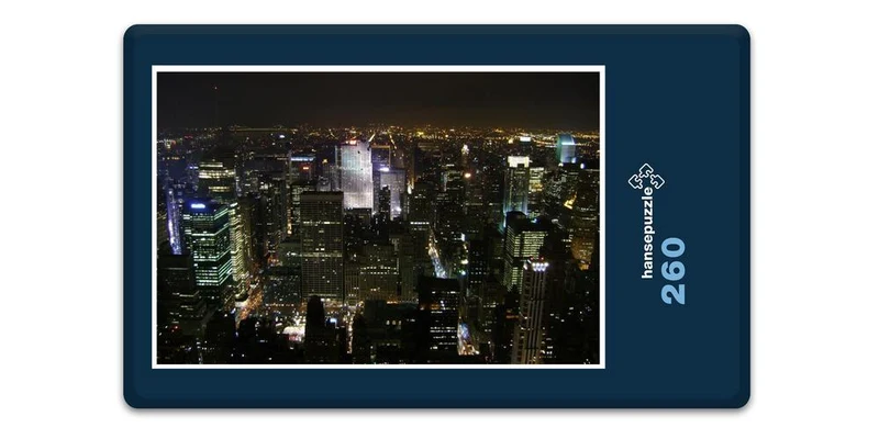 17413 Reisen - Manhattan bei Nacht Puzzle