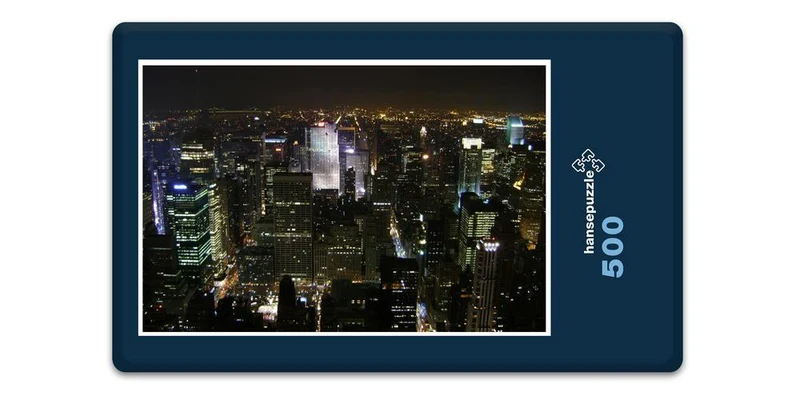 17413 Reisen - Manhattan bei Nacht Puzzle