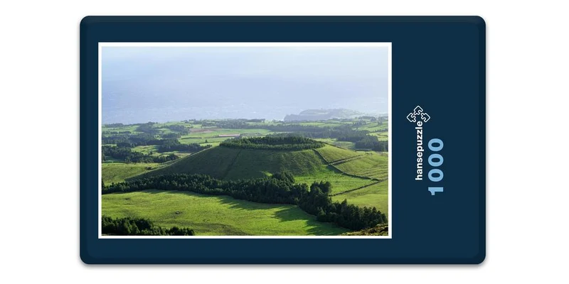 17485 Natur - Vulkan-Krater Puzzle
