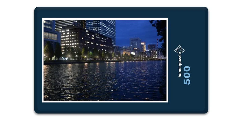 17489 Orte - Tokyo bei Nacht Puzzle