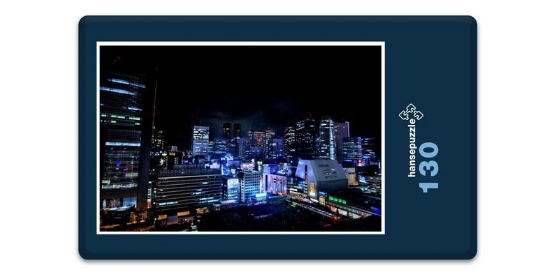 17490 Orte - Tokyo Skyline Puzzle