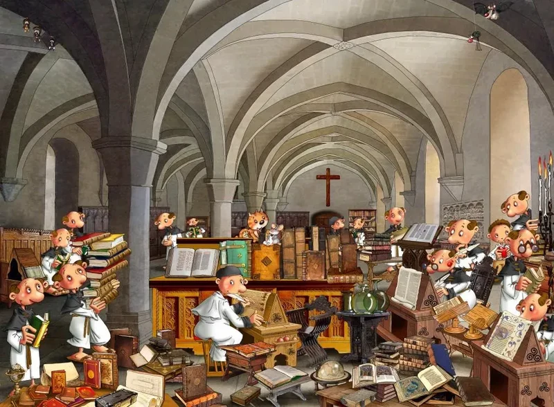 Scriptorium, Francois Ruyer (2000pcs)