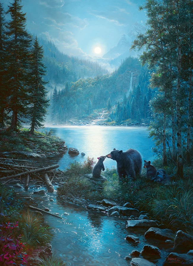 Bear Night, Mark Keathley (1000pcs)