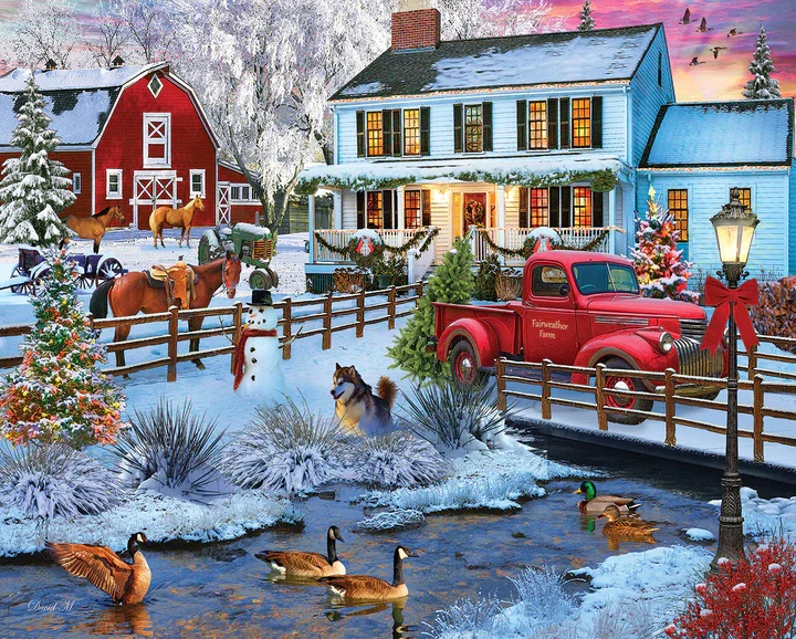 Christmas on the Farm, David Maclean