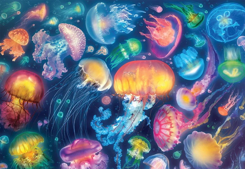 Jellyfish Fantasy, Josie Lewis (1500pcs)