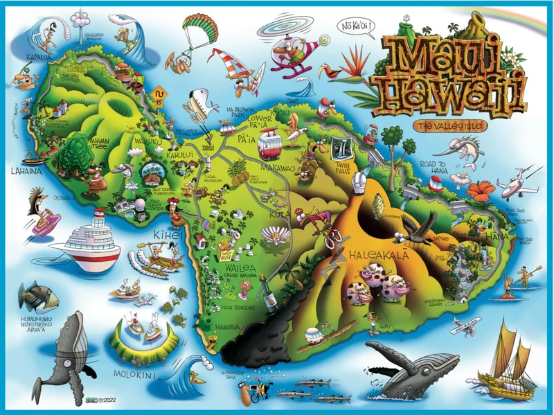 Maui, Hawaii, Steve Gray (550pcs)