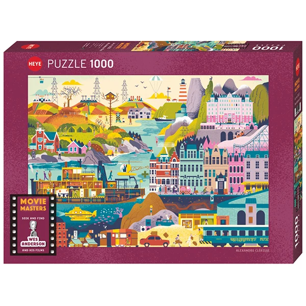 Movie Masters: Wes Anderson Films (1000pcs)