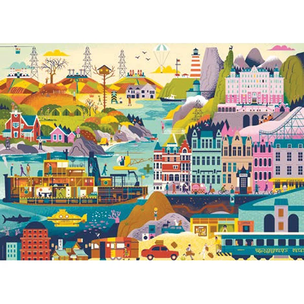 Movie Masters: Wes Anderson Films (1000pcs)
