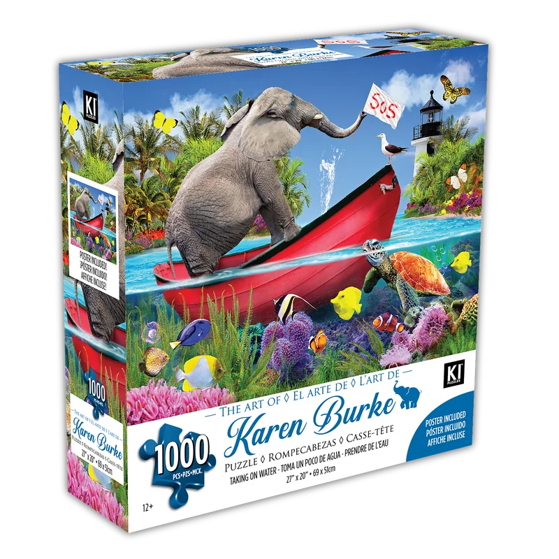 Taking on Water, Karen Burke (1000pcs)