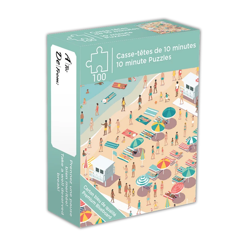 10-minute Break - A Day at the Beach (100pcs)