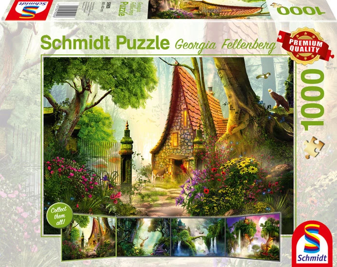House in a Glade, Georgia Fellenberg (1000pcs)