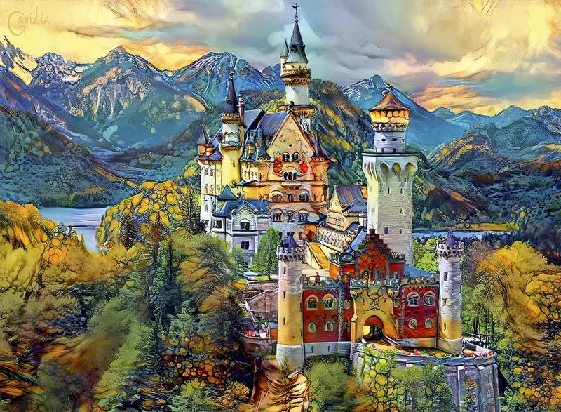 DMG Neuschwanstein (6000pcs) (DAMAGED BOX)