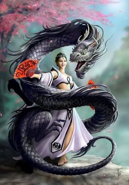 DMG Anne Stokes - Dragon Dancer (DAMAGED BOX)
