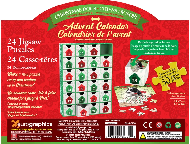 Advent Calendar - Christmas Dogs