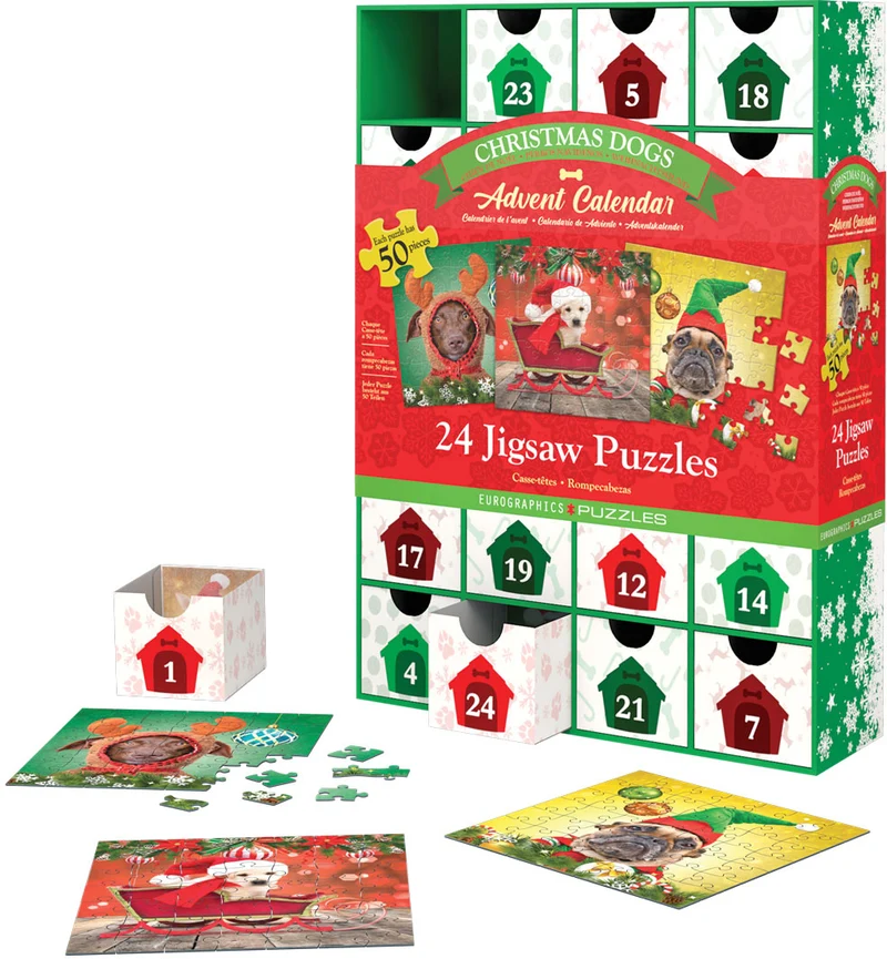Advent Calendar - Christmas Dogs