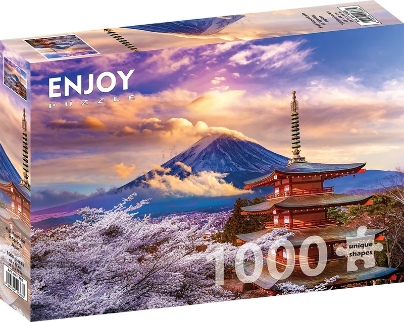 Fuji Mountain in Spring, Japan (1000pcs)