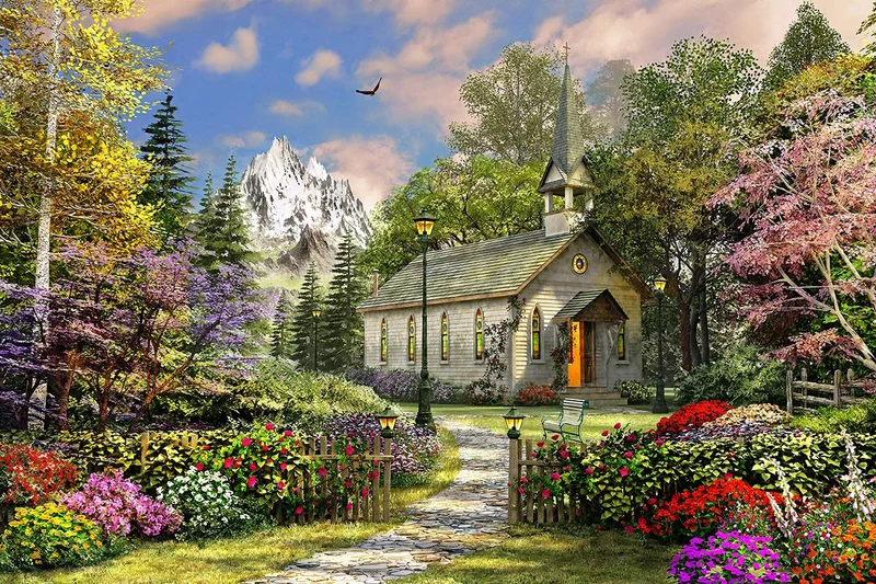 DMG Mountain View Chapel, Dominic Davison (500pcs) (DAMAGED BOX)