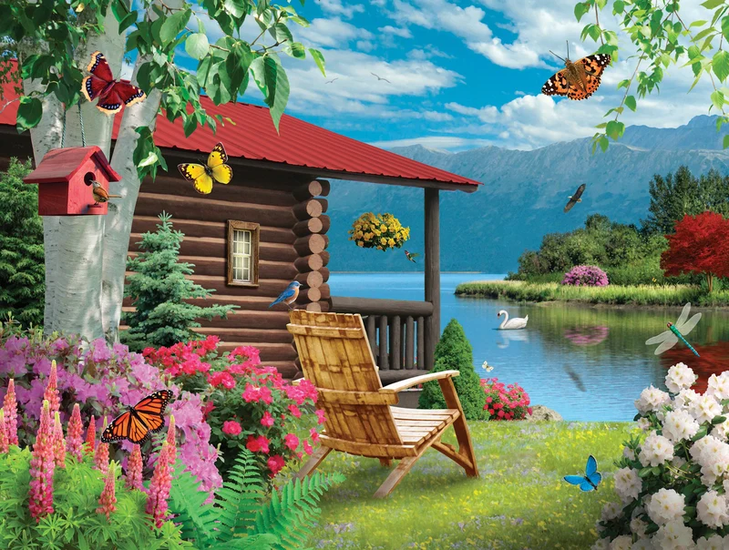 Cabin View, Alan Giana (300pcs)