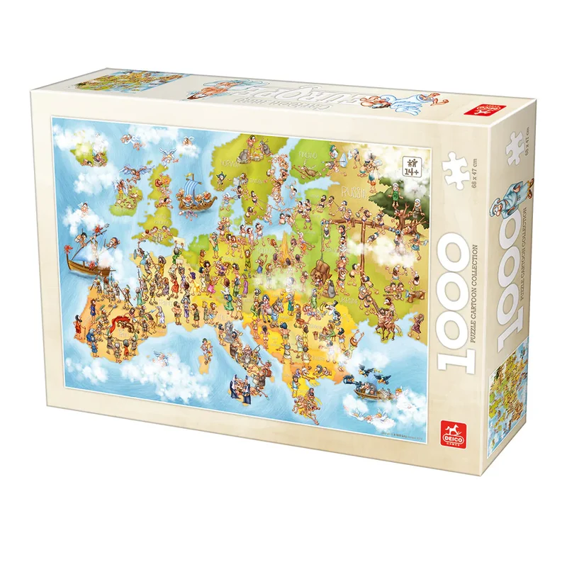 Cartoon Collection - Map of Europe