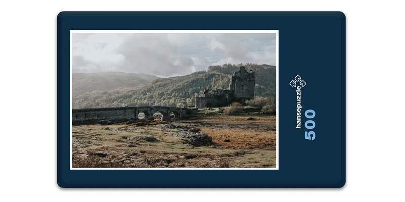 17496 Orte - Burg in Schottland Puzzle