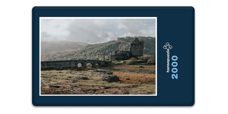 17496 Orte - Burg in Schottland Puzzle