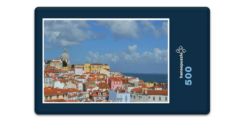 17500 Orte - Lissabon Puzzle